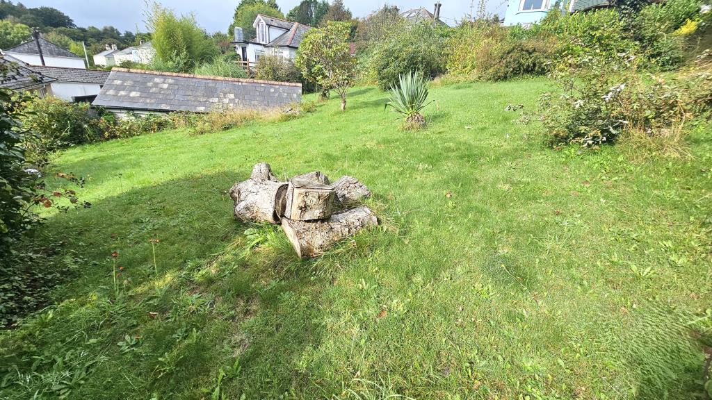 Lot: 123 - FREEHOLD LAND WITH OUTLINE PLANNING PERMISSION - View of the land (Photograph provided by the Seller)